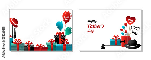 Fathers day. Composition for your design