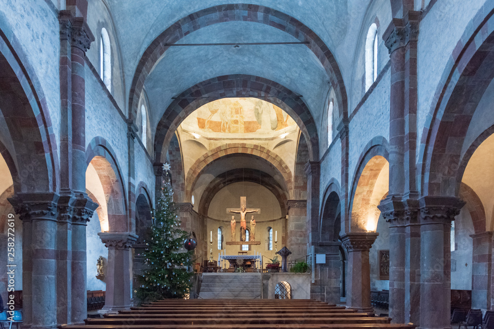 Ancient Collegiate Church of San Candido. Atmosphere