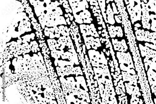 Grunge vector texture of spilled sauce or smeared black paint