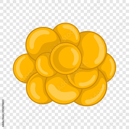 Group of viruses icon in cartoon style on a background for any web design 