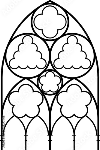 Gothic tracery, Thorn, Netherlands, 34.11