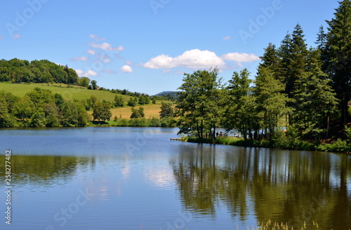 Lac des Sapins, literally translated into English as 'the lake of the fir-trees', is an artificial lake located in the region of Rhône-Alpes, France.