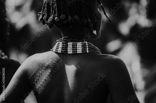 Dasanech tribe in Ethiopian photo