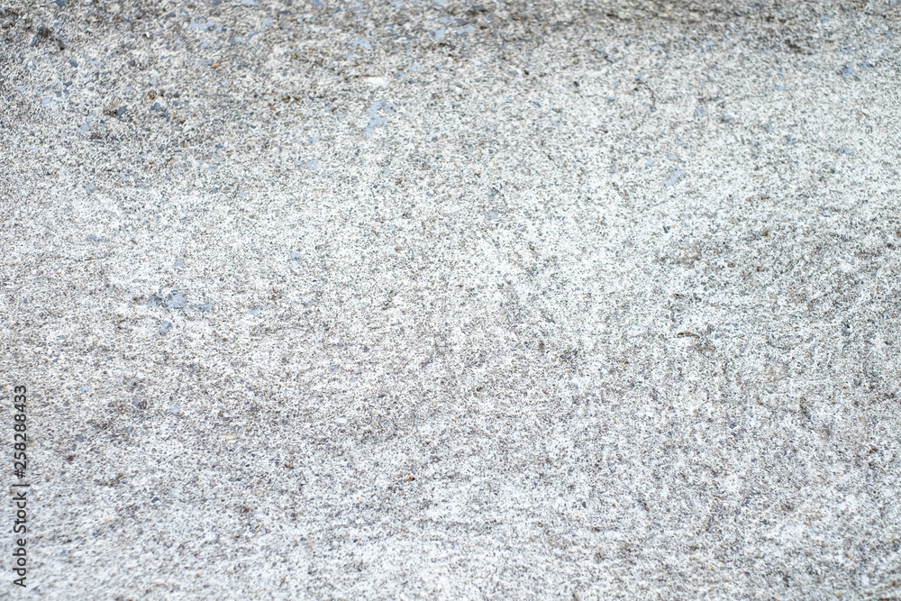 Cement floor with water stains Cement floor with water stains