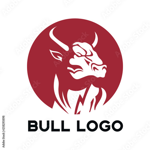 Wallpaper Mural Bull head logo Torontodigital.ca