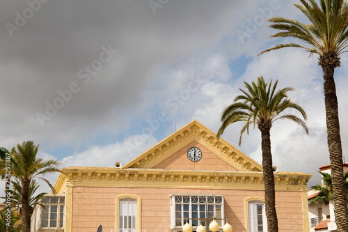 Carboneras town in Cabo de Gata natural park Almeria Andalusia Spain