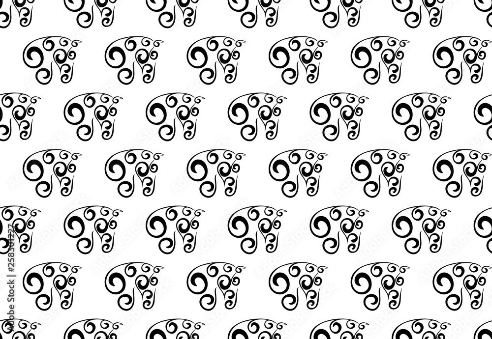 Horse seamless vector pattern Horse seamless vector pattern