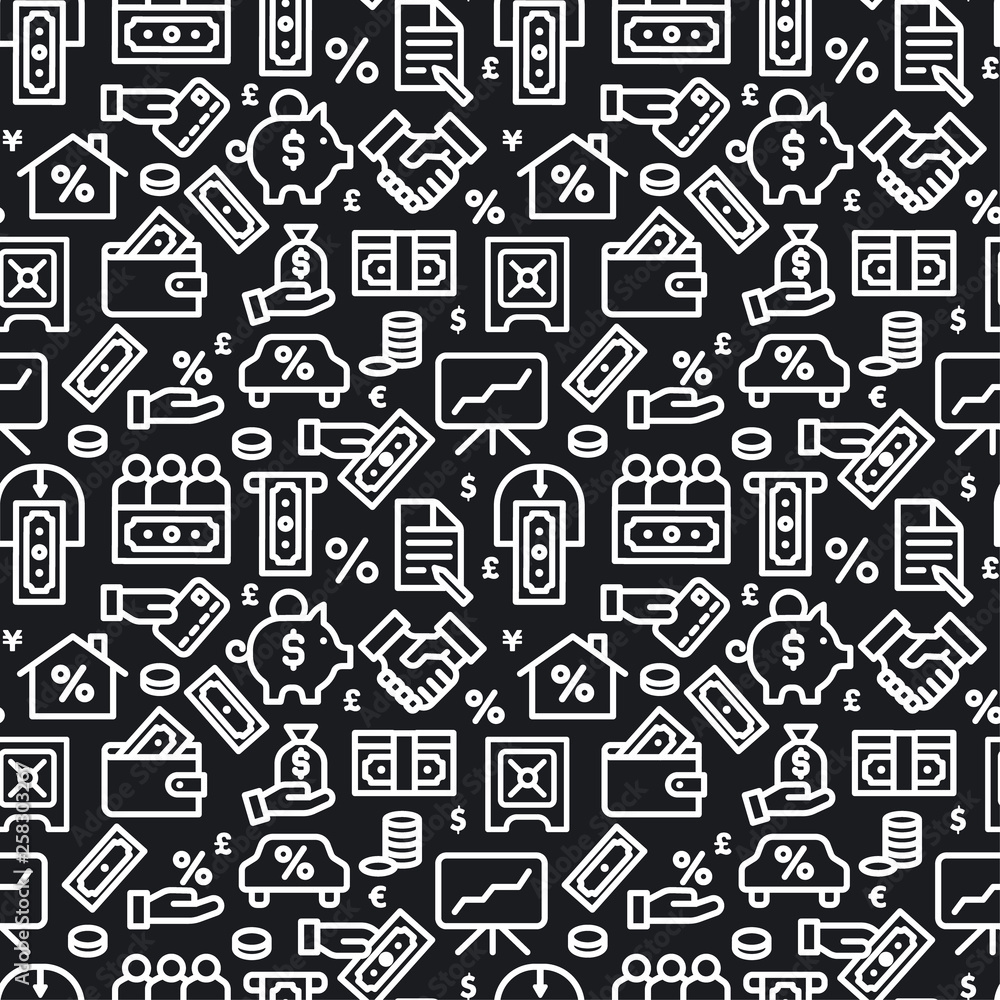 finance seamless pattern finance seamless pattern