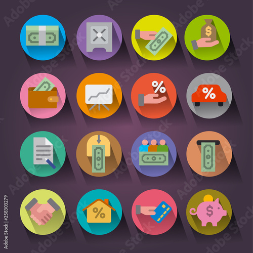 business icon set