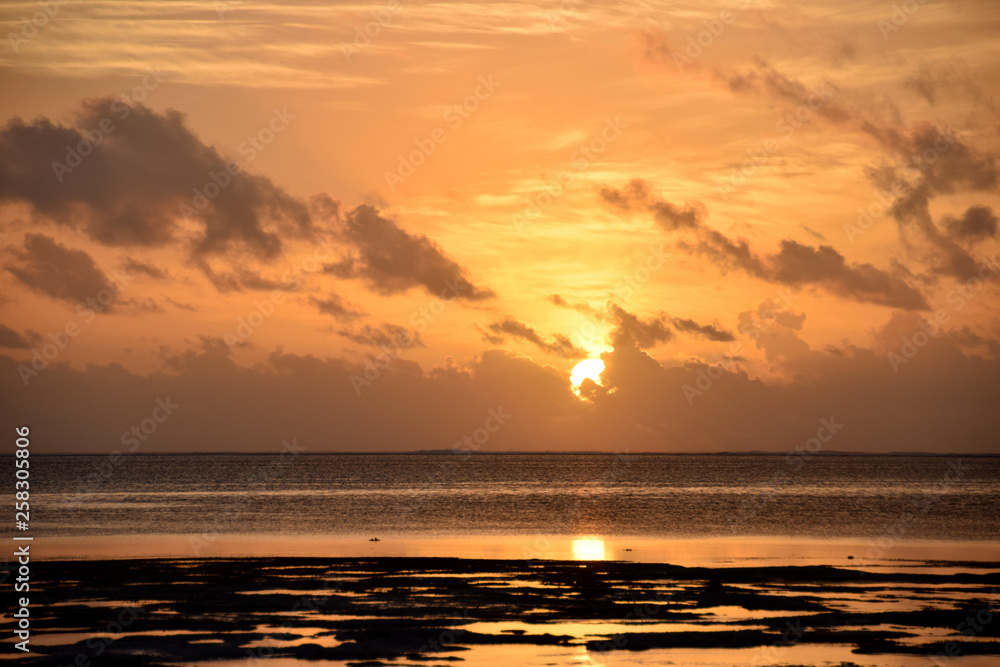 Sunset at Zanzibar