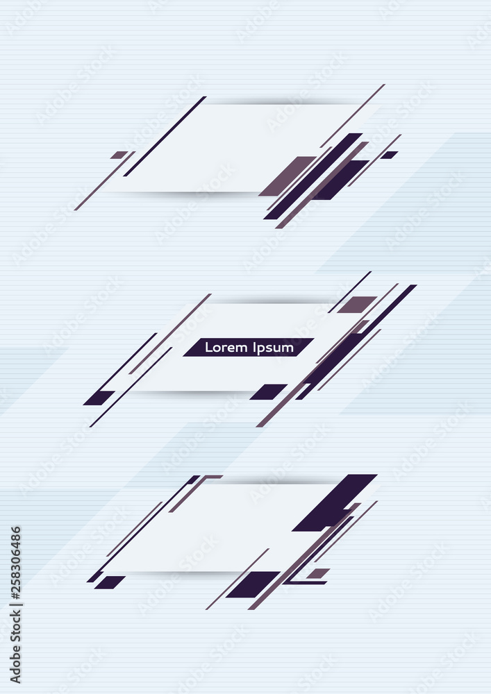 Vector techno lines elements of design Vector techno lines elements of design