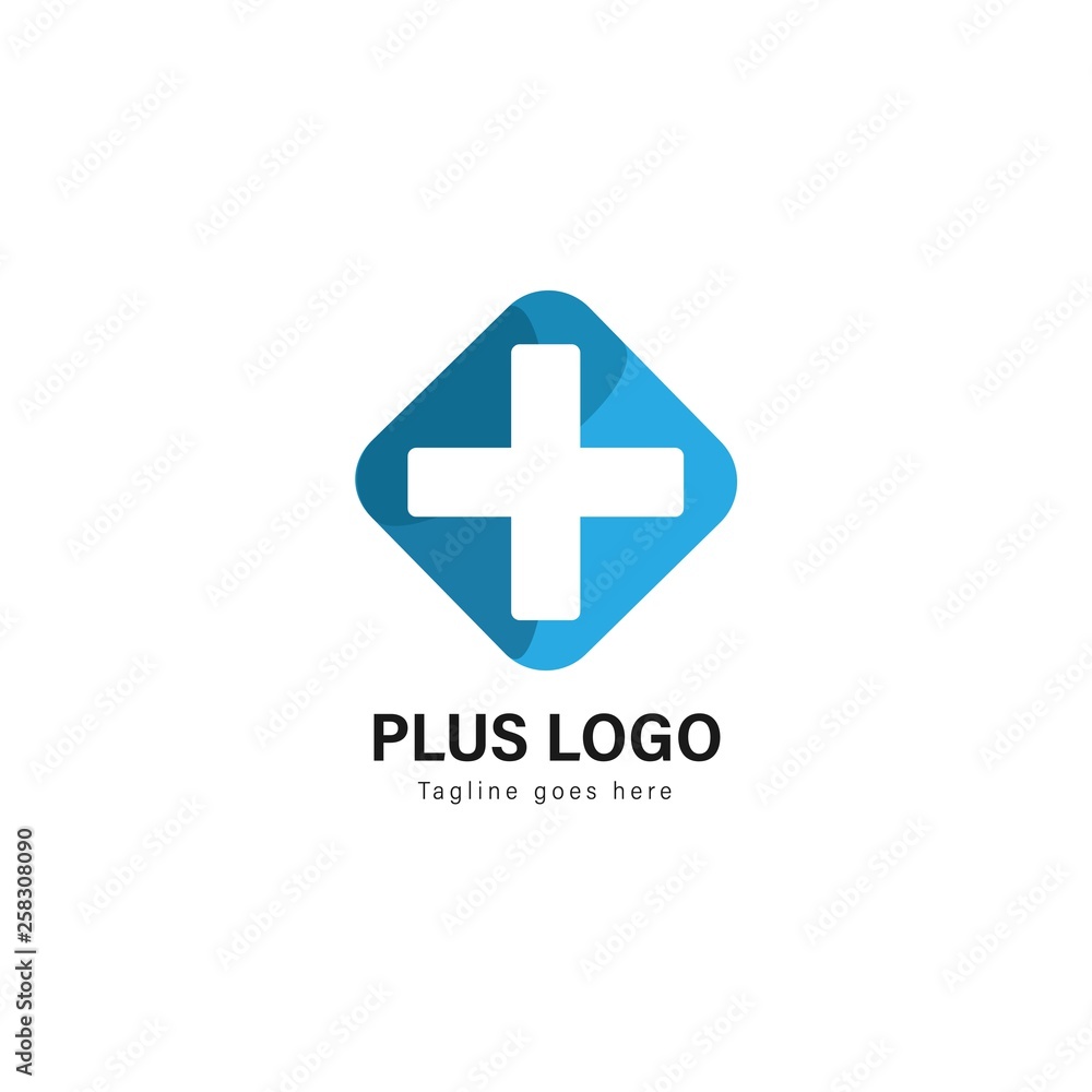 Medic logo template design. Medic logo with modern frame vector design Medic logo template design. Medic logo with modern frame vector design