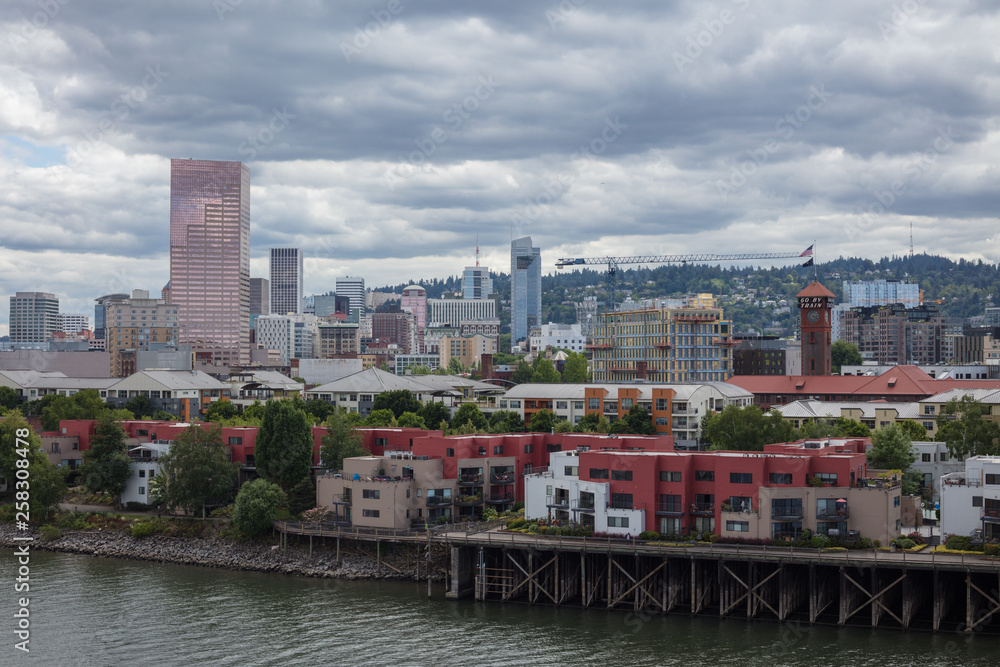 Obraz premium Portland downtown