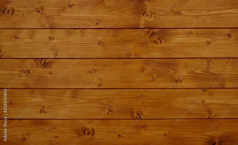 Fototapeta premium Holztextur mit braunen Brettern