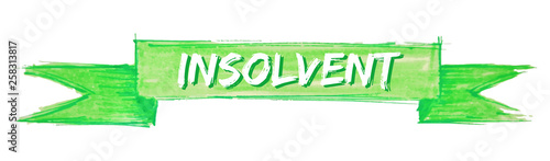 insolvent ribbon