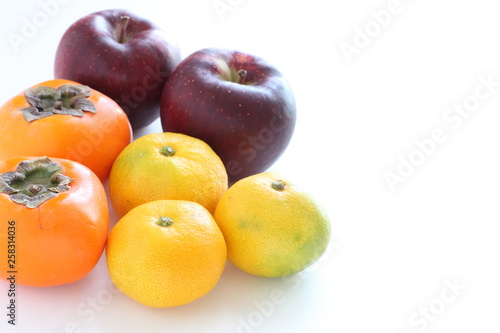 assorted autumn fruit