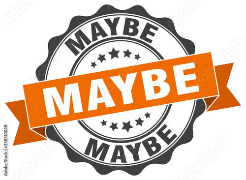 maybe stamp. sign. seal