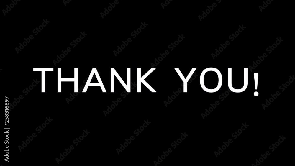 From the Glitch effect arises THANK YOU!. Then the TV turns off. Alpha channel Premultiplied - Matted with color black From the Glitch effect arises THANK YOU!. Then the TV turns off. Alpha channel Premultiplied - Matted with color black