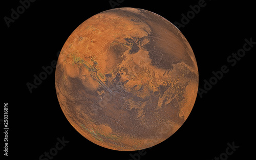 Mars Planet, Elements of this image furnished by NASA
