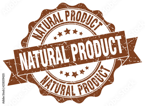 natural product stamp. sign. seal
