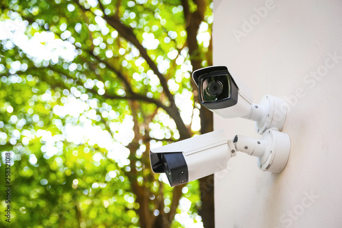 Outdoor waterproof ip security surveillance video camera.