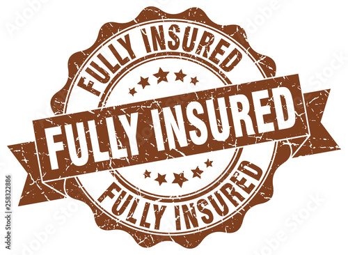 fully insured stamp. sign. seal