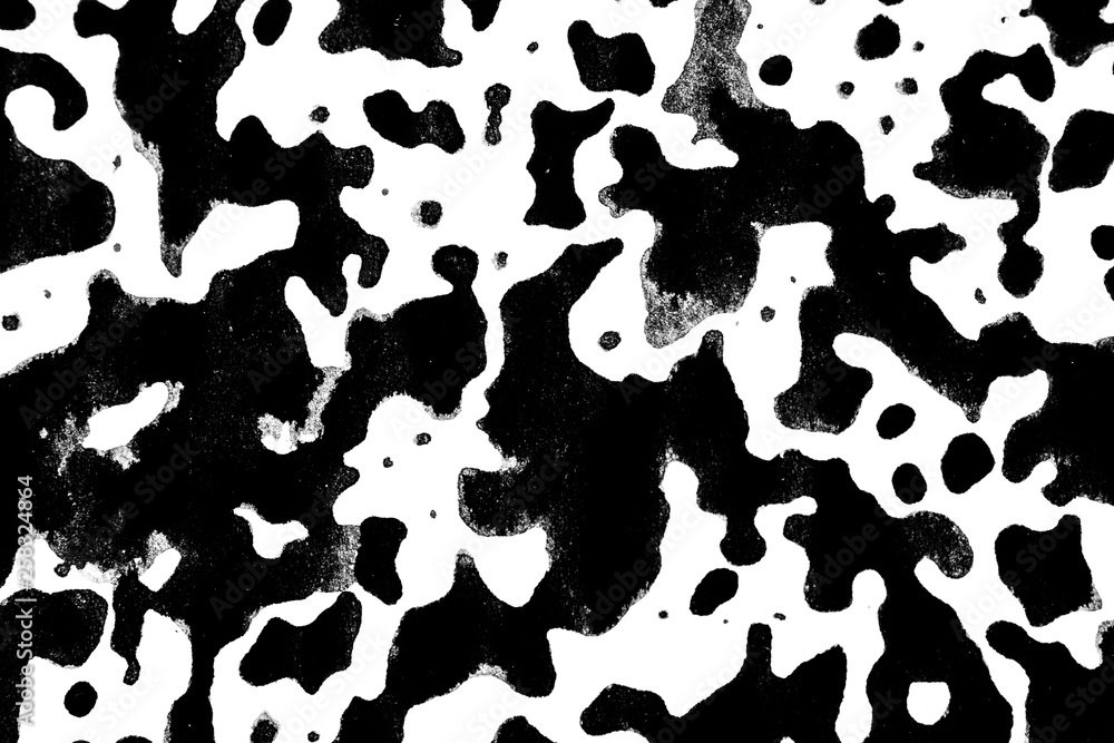 Black and White Ink Splatters and Spill Black and White Ink Splatters and Spill