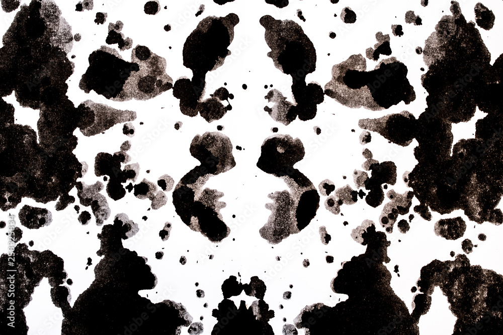 Black and White Ink Splatters and Spill Black and White Ink Splatters and Spill