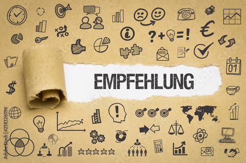 Empfehlung photo