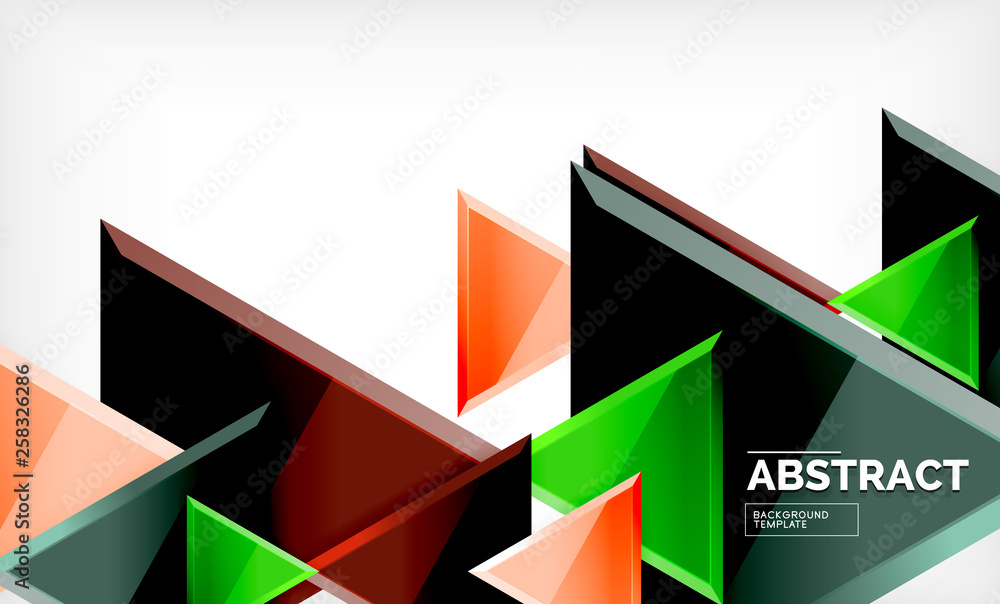 Tech futuristic geometric 3d shapes, minimal abstract background Tech futuristic geometric 3d shapes, minimal abstract background