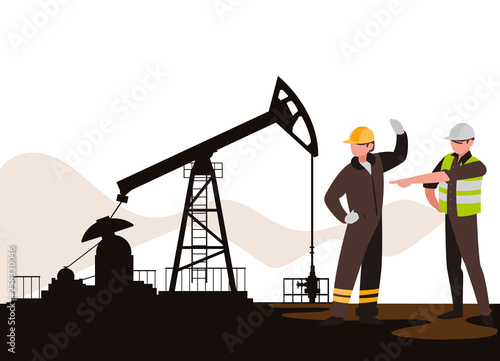 oil industry workers avatars characters