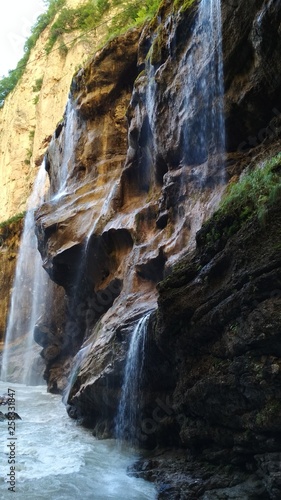 view of the waterfall