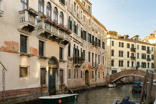 Canal in Venice  Italy