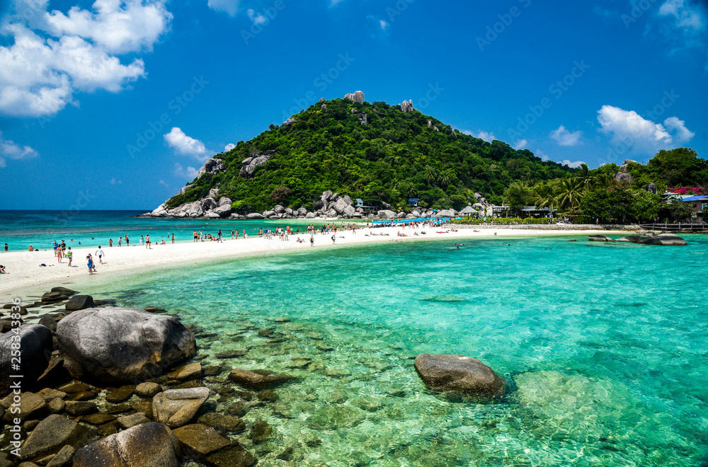 Nang Yuan Island off the coast of Koh Tao Island in Thailand Nang Yuan Island off the coast of Koh Tao Island in Thailand