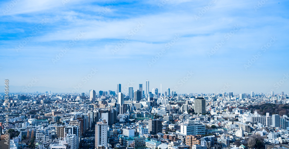 東京都市風景（池袋周辺）　ワイド