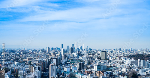 東京都市風景（池袋周辺） ワイド