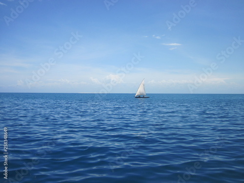 sailing yacht in sea © NORBERT