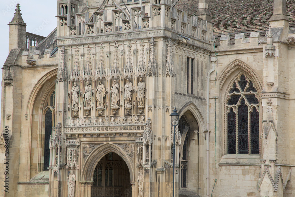 Entrance of Gloucester Cathedral; England