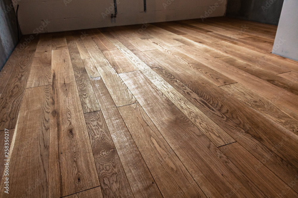 Ταπετσαρία the laid floor from a tree for creation of interior design
