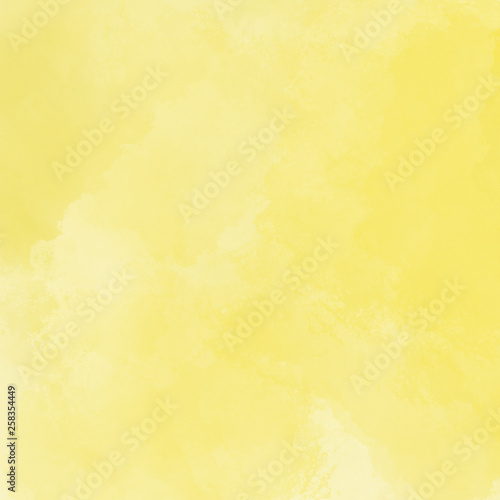 Watercolor Yellow Background