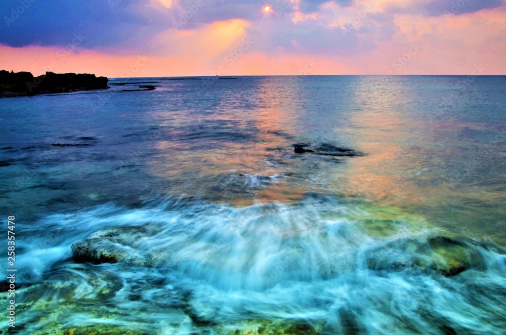 A crazy sunset in Israel Views of the Holy Land A crazy sunset in Israel Views of the Holy Land