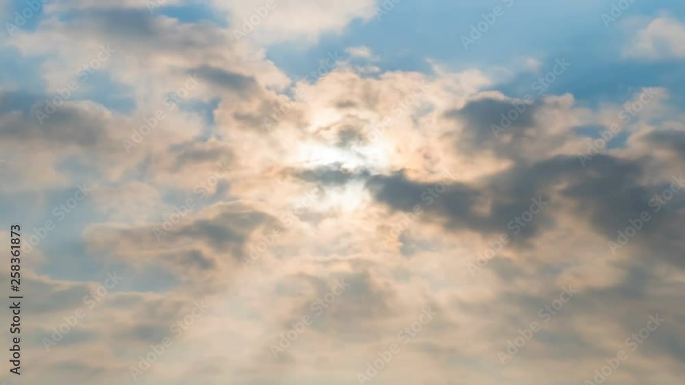 Sunrise and sky with clouds in morning. Sunrise and sky with clouds in morning.
