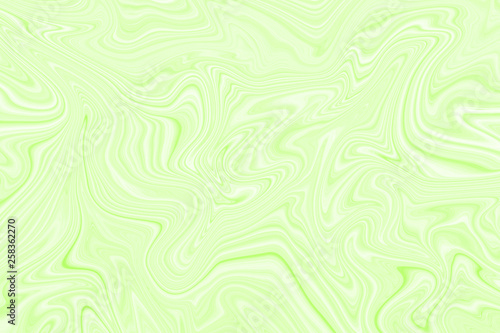 Marble light green color with the effect of 3d, beautiful background for wallpaper. Texture of waves and divorces of abstract shapes, a template for various purposes.