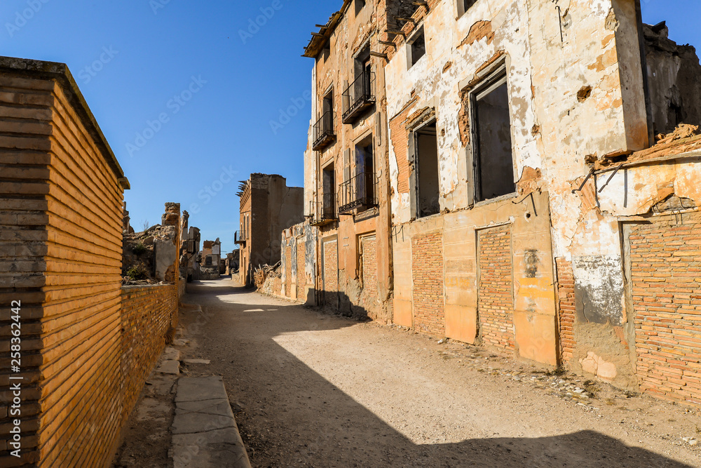 The ruins of Belchite - Spain