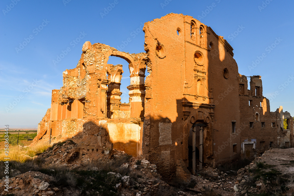 The ruins of Belchite - Spain