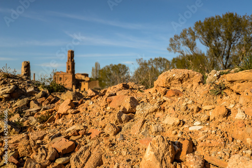 The ruins of Belchite - Spain