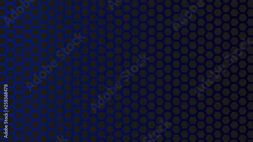 Background in hexagonal grid.The texture of the hexagons in vector.