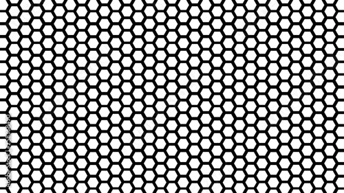 Background in hexagonal grid.The texture of the hexagons in vector.