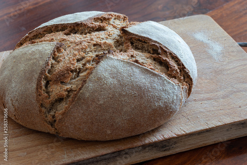 Pane nero di Castelvetrano fatto in casa photo