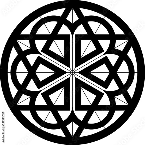 Romanesque ornament, church of San Loreznzo, 12th century, Segovia, Spain